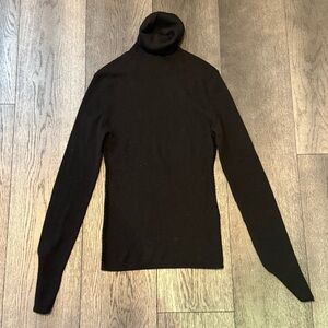 Alice + Olivia Black Turtleneck Sweater